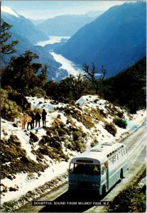 New Zealand Doubtful Sound From Wilmot Pass