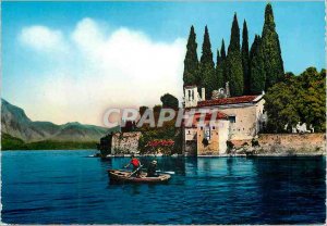 Modern Postcard Lago di Garda S Vigilio