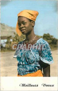 Old Postcard Best Wishes