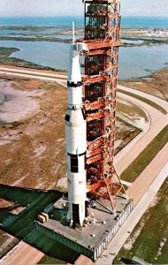 Florida John F Kennedy Space Center NASA Apollo 16 On Its Mobile Launcher