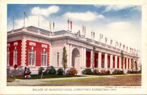 Expos Jamestown Exposition 1907 Palace Of Manufacturers