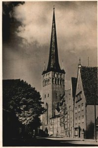 Estonia Tallinn Lai Tänav Vintage RPPC BS18