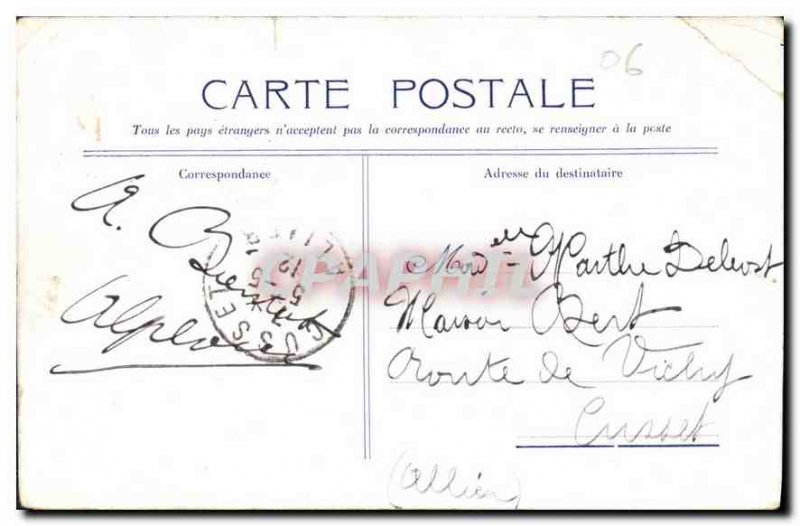 Postcard Old Cannes S M Statue Edward VII King of England