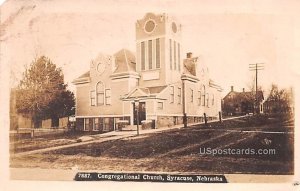 Congregational Church in Syracuse, Nebraska