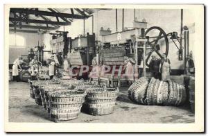 Old Postcard Folklore Wine Vintage Champagne Moet & Chandon The fermenting of...