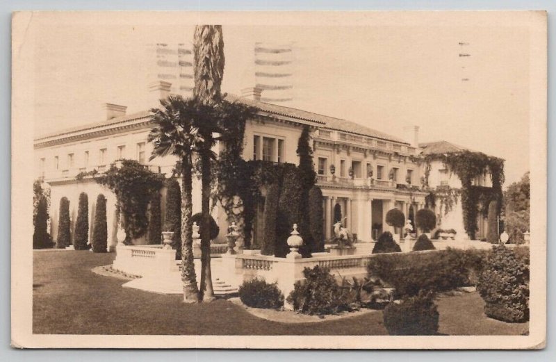 San Marino California Huntington Library and Art Gallery RPPC Postcard A26