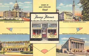 Fannie Farmer Worchester, Massachusetts, USA Advertising Unused 