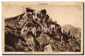 Teleferique Sancy - La Gare Summit - Old Postcard