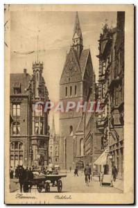 Old Postcard Hannover Marktkirche