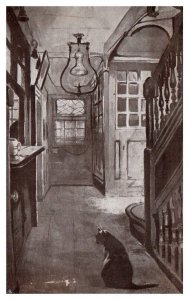 Ye Olde Cheshire Cheese from a drawing by F Cox Postcard