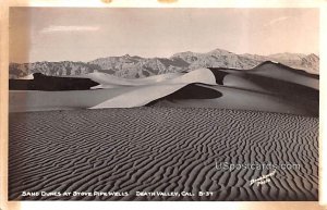 Sand Dunes at Stove Pipe Wells - Death Valley, CA