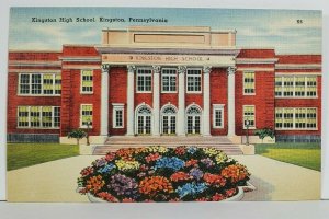 Kingston Pa Kingston High School Pennsylvania Postcard N13