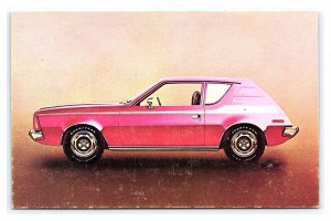 Postcard 1972 AMERICAN MOTORS Gremlin-X Dealer Advertising Card