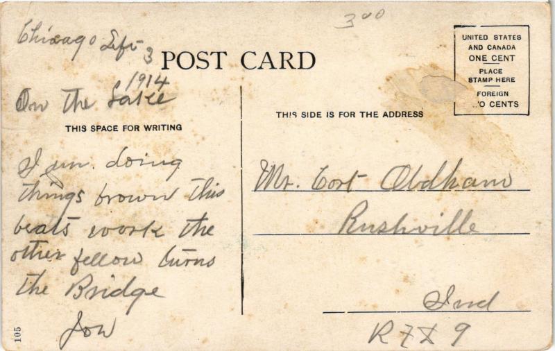 WASHINGTON STREET BRIDGE CHICAGO ILLINOIS