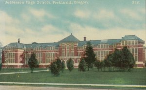 PORTLAND, Oregon, 1900-10s ; Jefferson High School