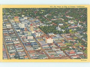 Linen AERIAL VIEW Fresno California CA AC9815@