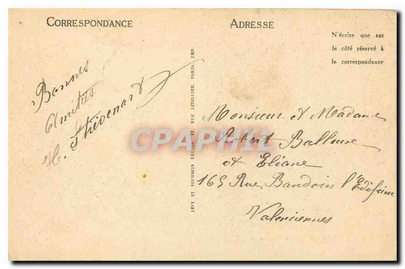 Old Postcard Nemours Turtle