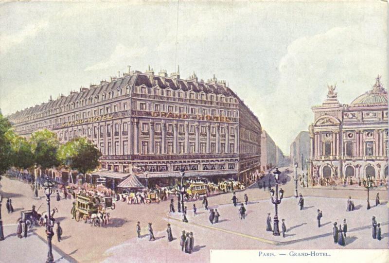 CPA AK Paris 9e - Grand Hotel (141720)