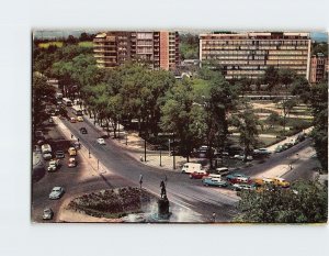 Postcard Vista panorámica de la Mexico City, Mexico