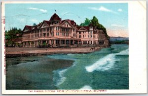 1909 Capitola CA-California, The Famous Capitola Hotel & Beach, Vintage Postcard