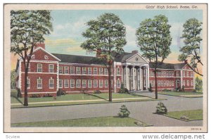 Girl's High School , ROME , Georgia , PU-1943