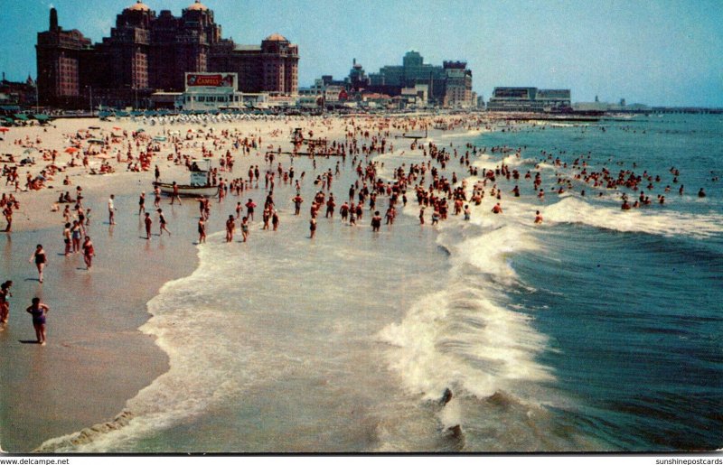 New Jersey Atlantic City Surf Bathing and Ocean Front