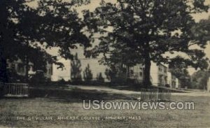 G. I. Village, Amherst College - Massachusetts MA