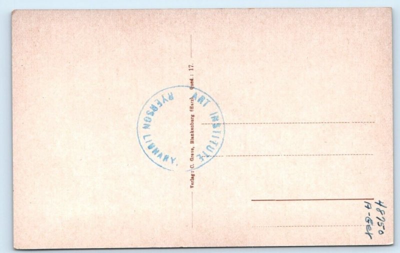 QUEDLINBURG - Mur Zenberg GERMANY Postcard