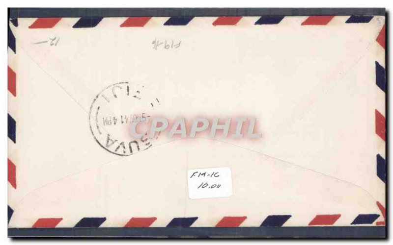 Letter 1 flight United States Los Angeles Suva Fiji Fiji May 11, 1941