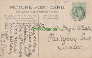 Genealogy Postcard - Wheeler - Bitterley Court, Ludlow, Shropshire RF6785
