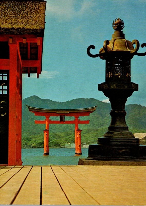 Japan Hiroshima Miyajima Shrine Erected 1168 By Kiyomori