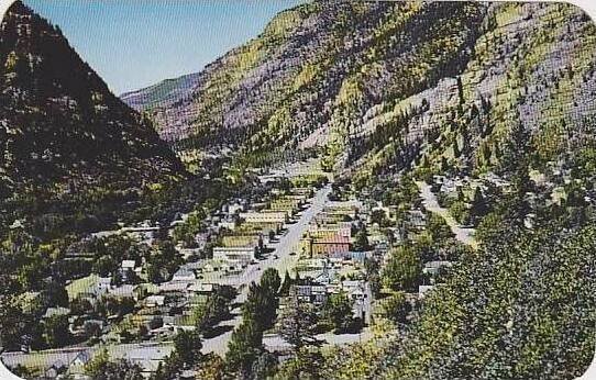 Colorado Ouray Eveation 7700 Feet This Little Community Set In A Vast Bowl Se...