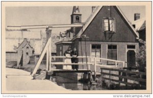 Netherlands Greetings From Volendam Village Scene Real Photo