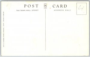 Sydney Australia 1960s Postcard Town hall