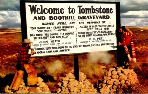 Arizona Tombstone Welcome Sign