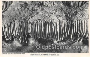 Fish Market Caverns of Luray, VA, USA Cave, Unused 