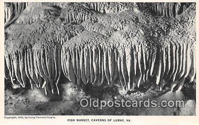 Fish Market Caverns of Luray, VA, USA Cave, Unused 