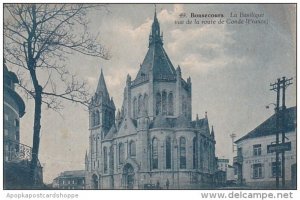 Belgium Bonsecours La Basilique vue de la route Conde