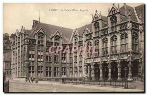 Old Postcard Liege Palace Palace Notger