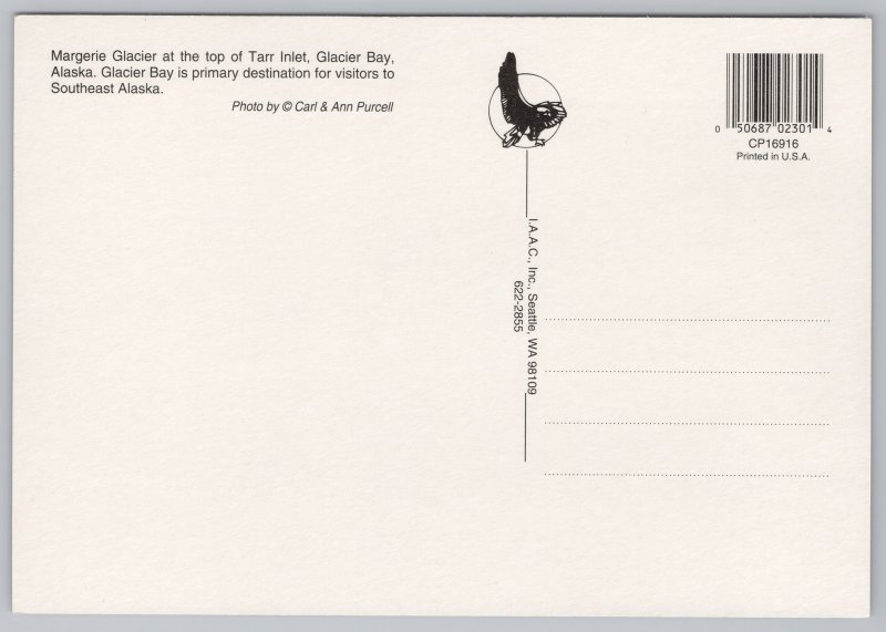 Glacier Bay~Alaska~Margerie~Tar Inlet Peak~Visitor Destination~Continental PC