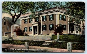 KENNEBUNK, ME Maine ~ Historic STORER MANSION  c1920s York County Postcard