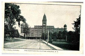 Postcard HOSPITAL SCENE Clifton Springs New York NY AU9155