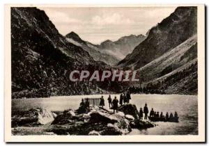 Postcard Modern Surroundings of Cauterets Lac de Gaube and Vignemale
