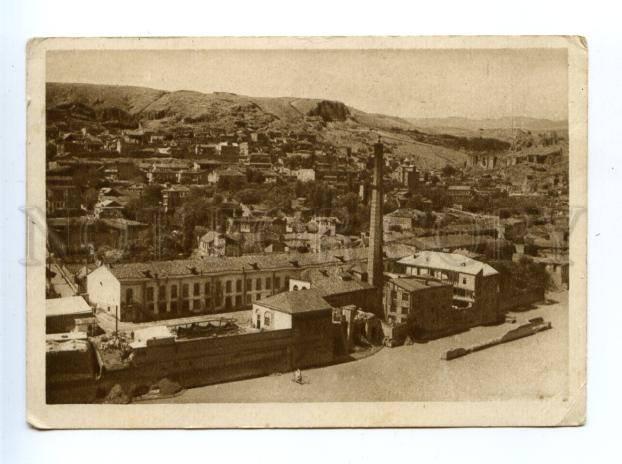 160917 Georgia TIFLIS Tannery Plant TBILISI Vintage postcard