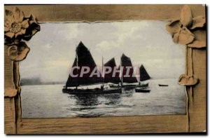 Old Postcard Fishing Boat