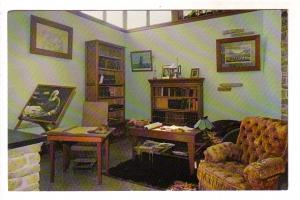 Interior, Study, Library, Alexander Graham Bell Museum, Baddeck, Nova Scotia, 