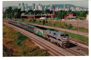 Amtrak Railway Train 68, Montreal, Quebec 2000