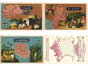 GEOGRAPHY, MAPS, 21 Vintage Postcard (L6069)
