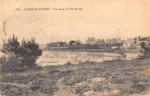 Larmor Baden France Scenic View Berder Antique Postcard J48106