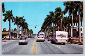 Homestead FL~Krome Avenue~Airstream Trailer~Camper~Rexall Drugstore~1960s Cars